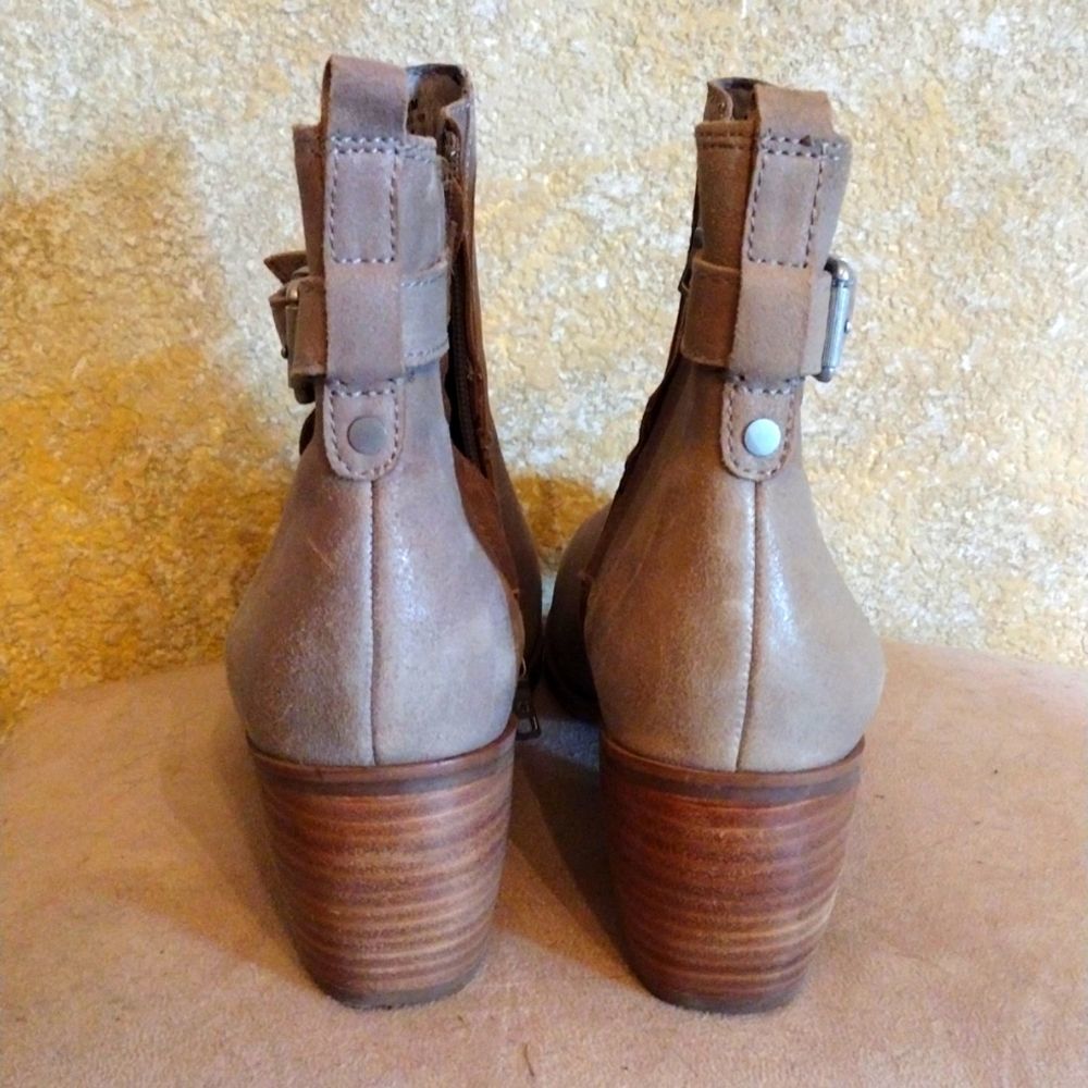 Lucca Lane Leather Ankle Boots Sz 10 NWoB - Picture 7 of 11